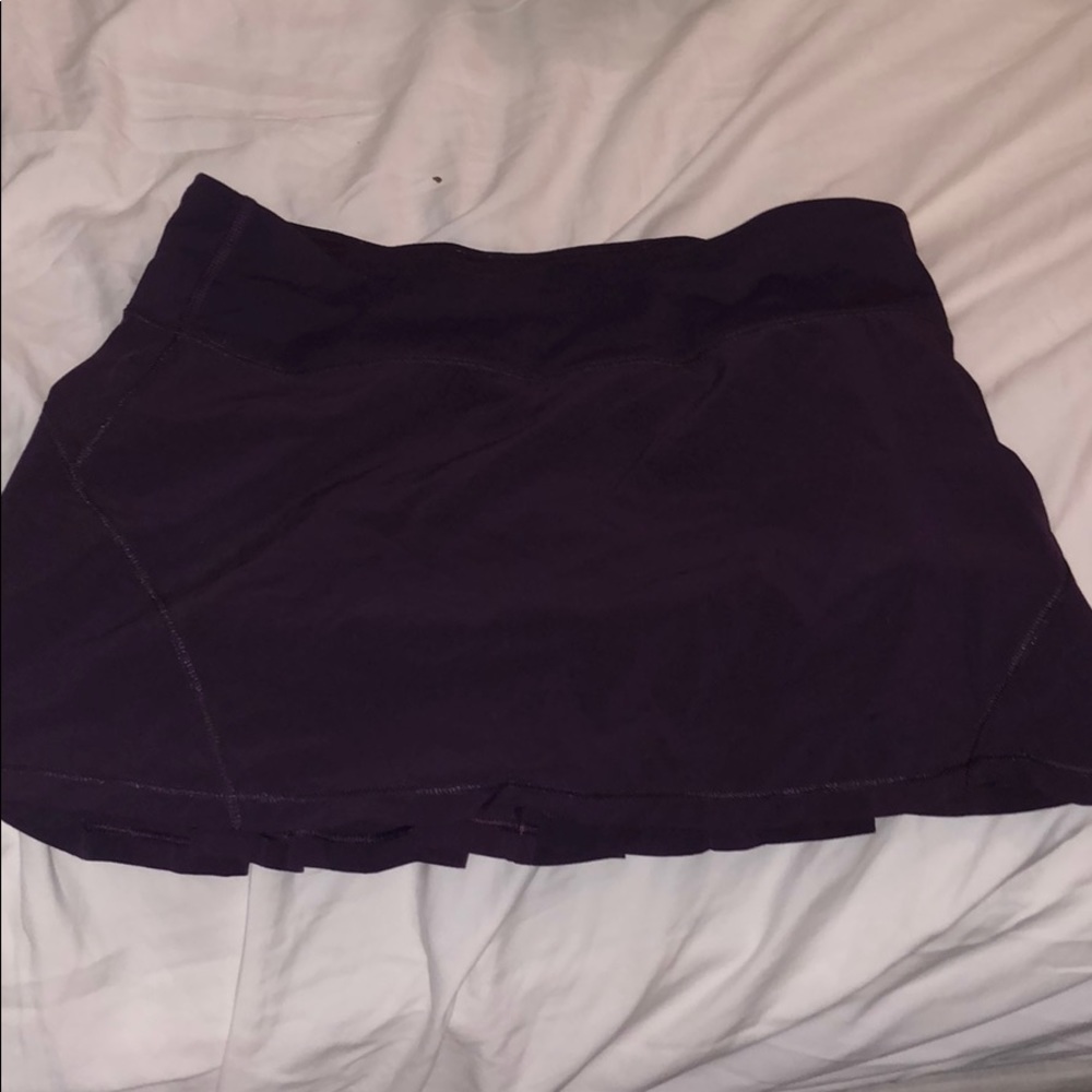 Dark Purple Lululemon tennis skirt 2.5 inch